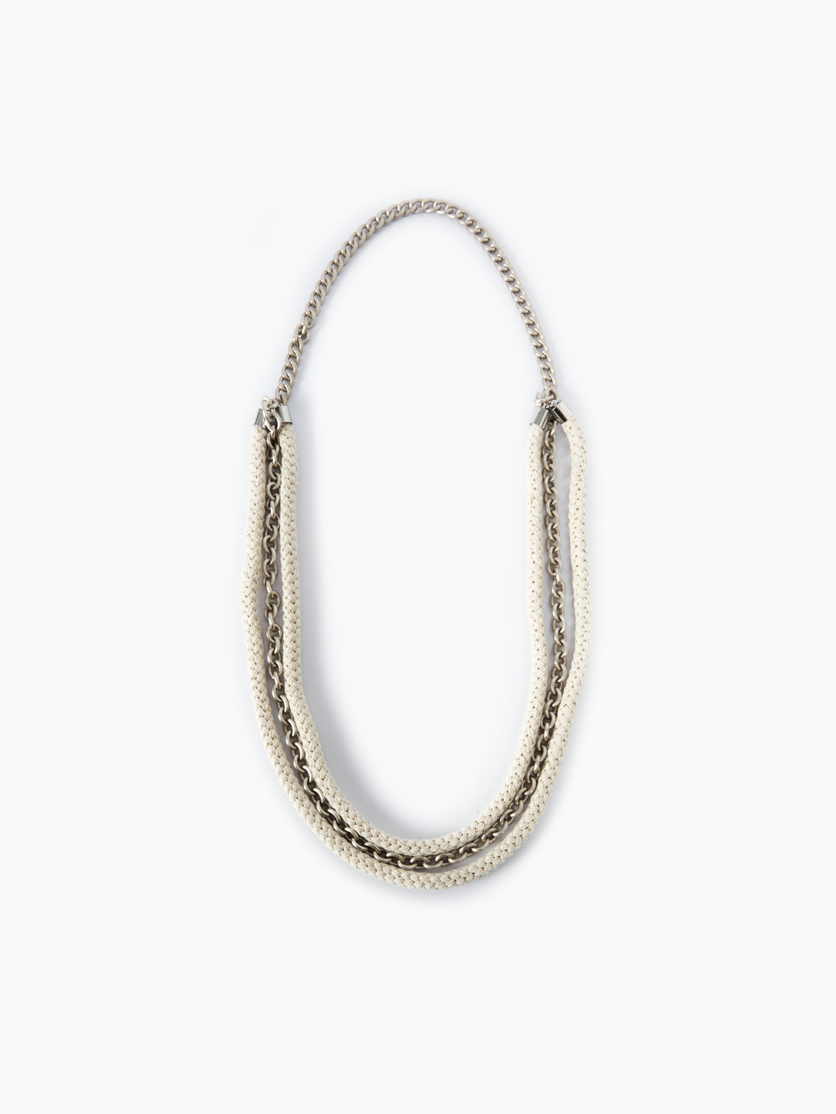IXOS Collana multifilo BEIGE