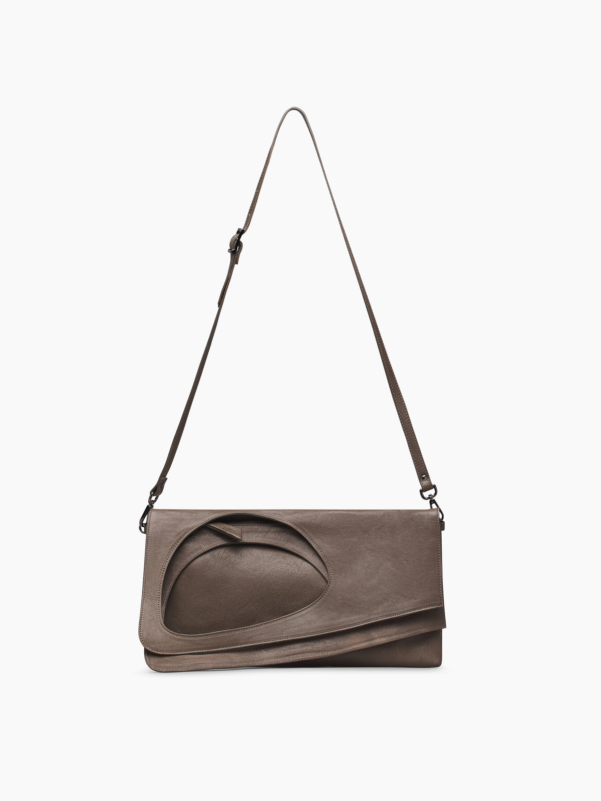 IXOS Borsa in pelle TORTORA