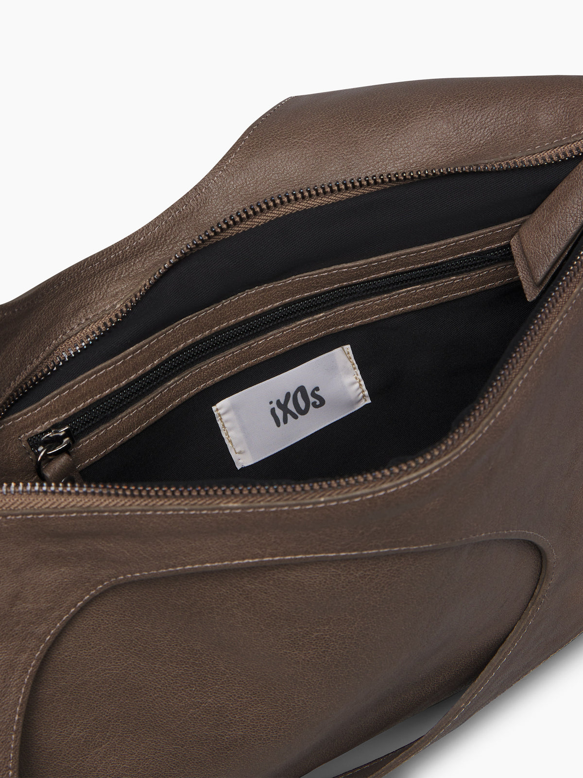 IXOS Borsa in pelle TORTORA