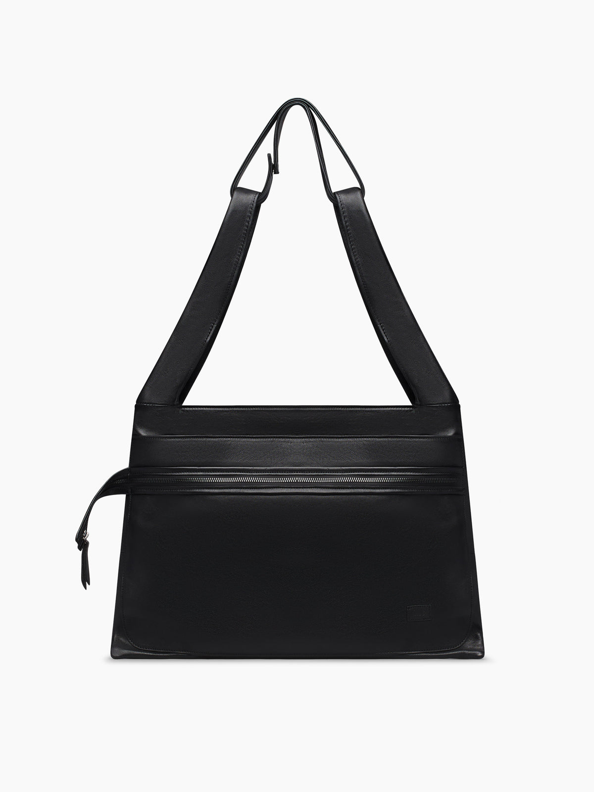 IXOS Borsa con doppia zip NERO