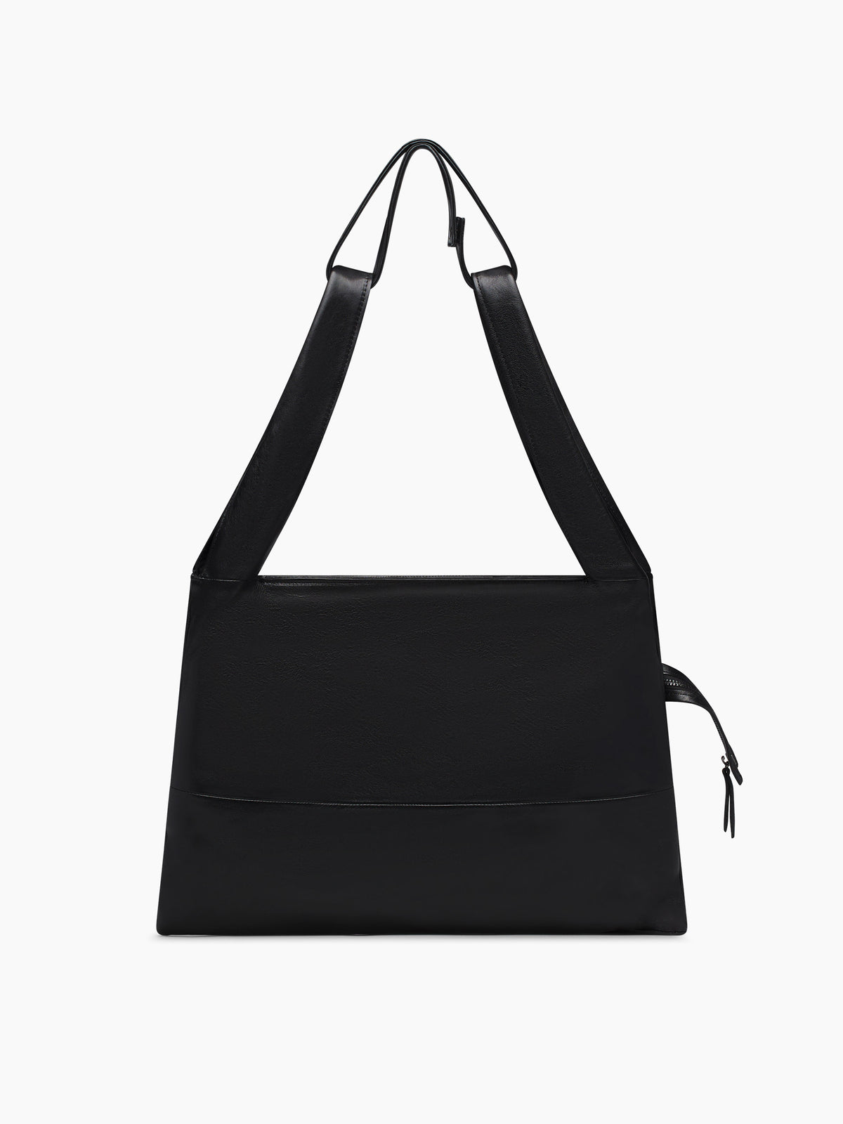 IXOS Borsa con doppia zip NERO