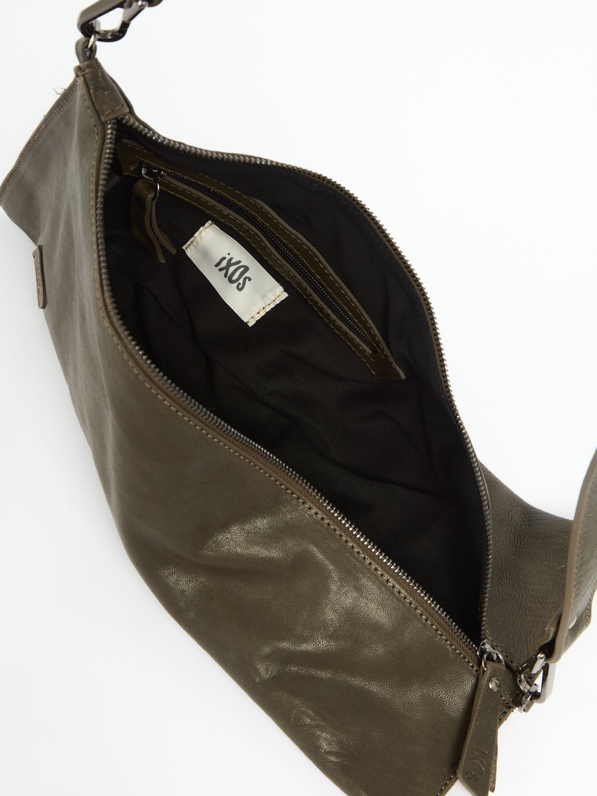 IXOS Borsa dalla silhouette geometrica VERDE