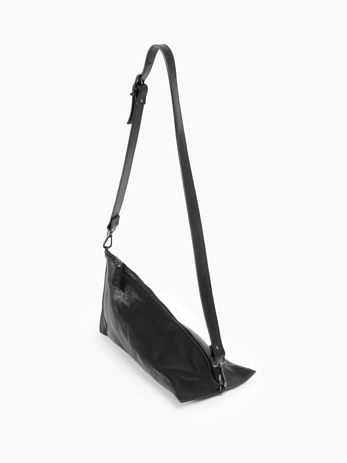 IXOS Borsa dalla silhouette geometrica NERO