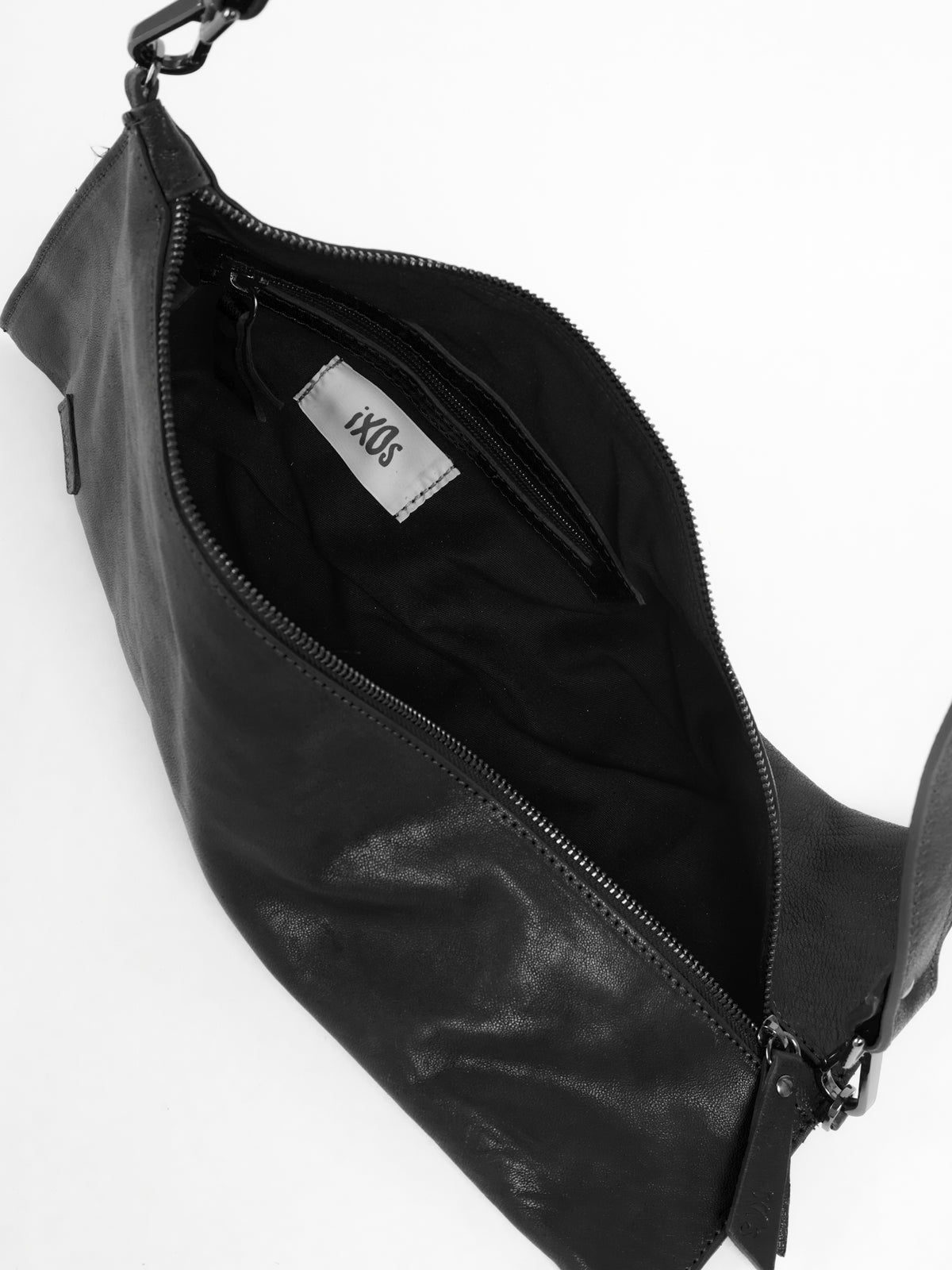 IXOS Borsa dalla silhouette geometrica NERO