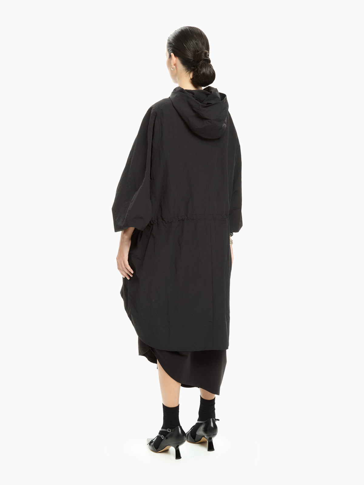 IXOS Capospalla tecnico con cappuccio NERO