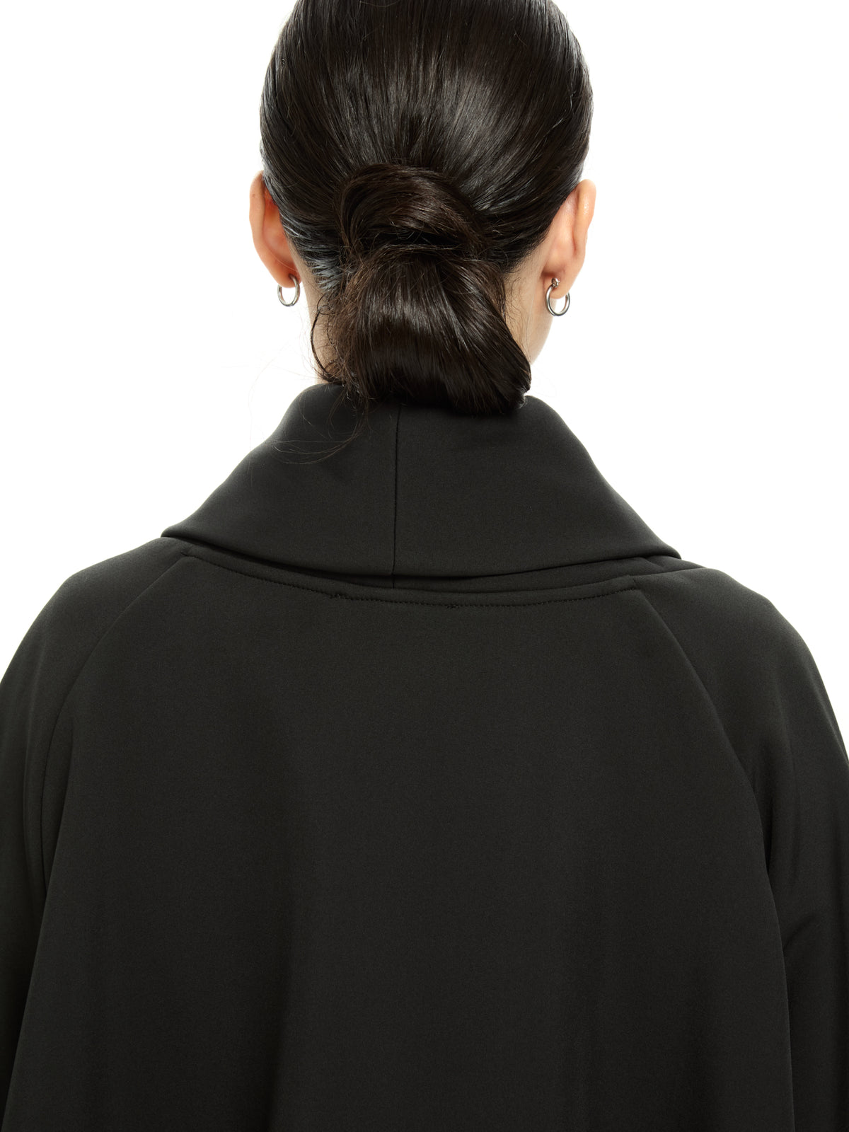 IXOS Capospalla oversize con collo scialle NERO