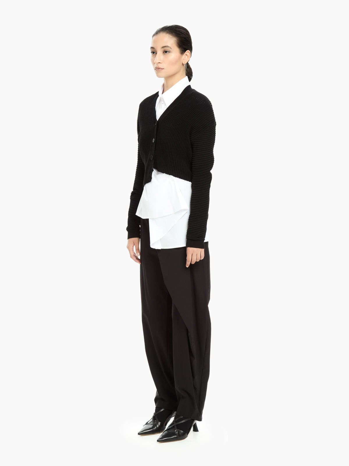 IXOS Cardigan corto a coste  NERO