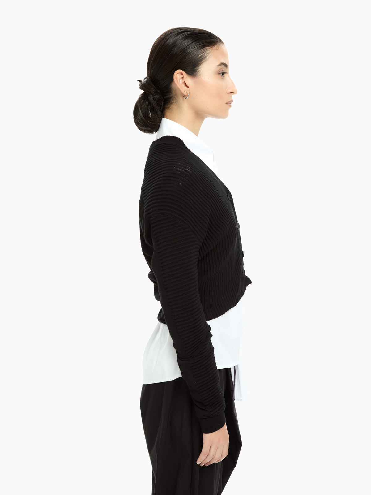 IXOS Cardigan corto a coste  NERO