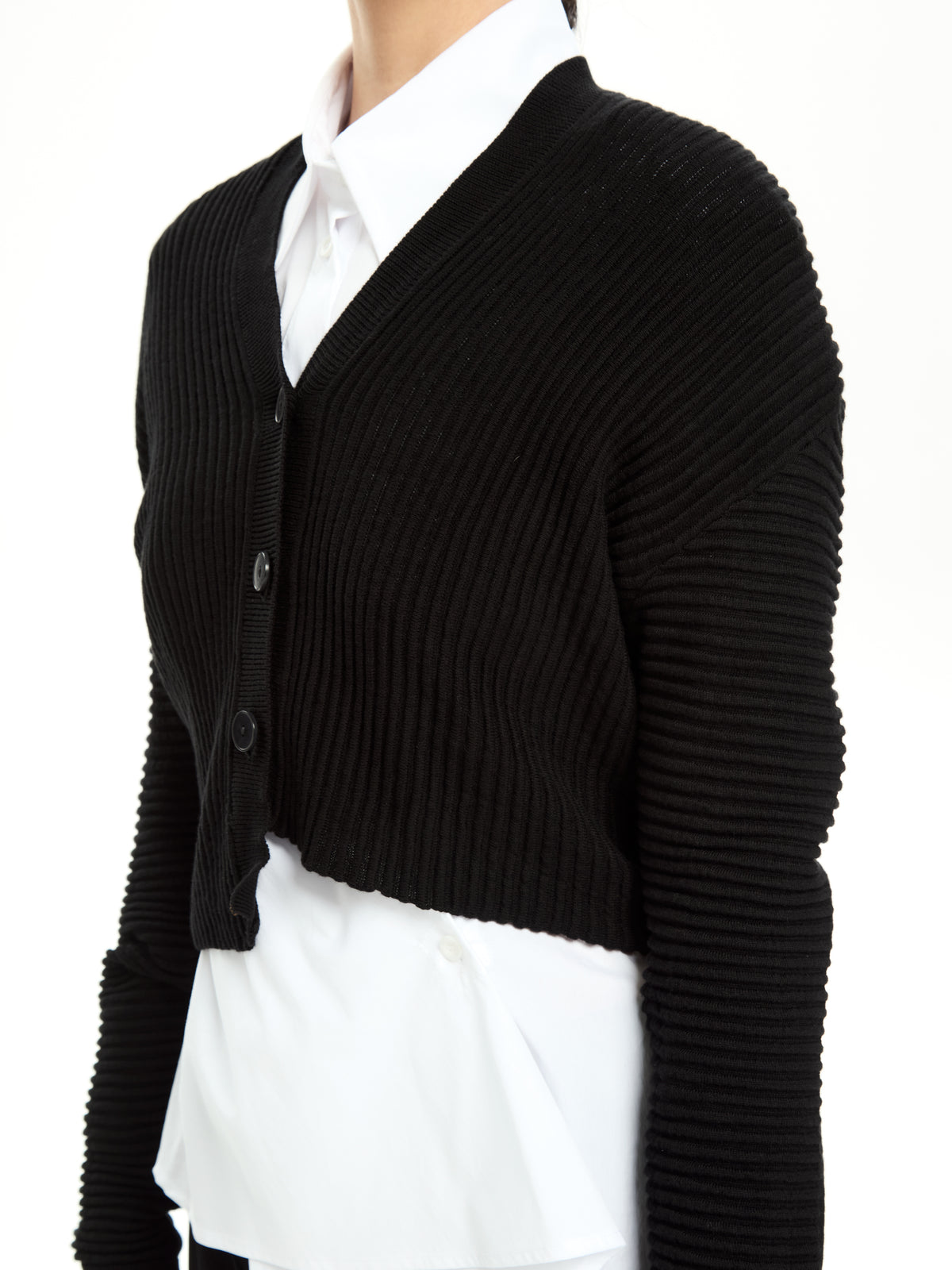 IXOS Cardigan corto a coste  NERO