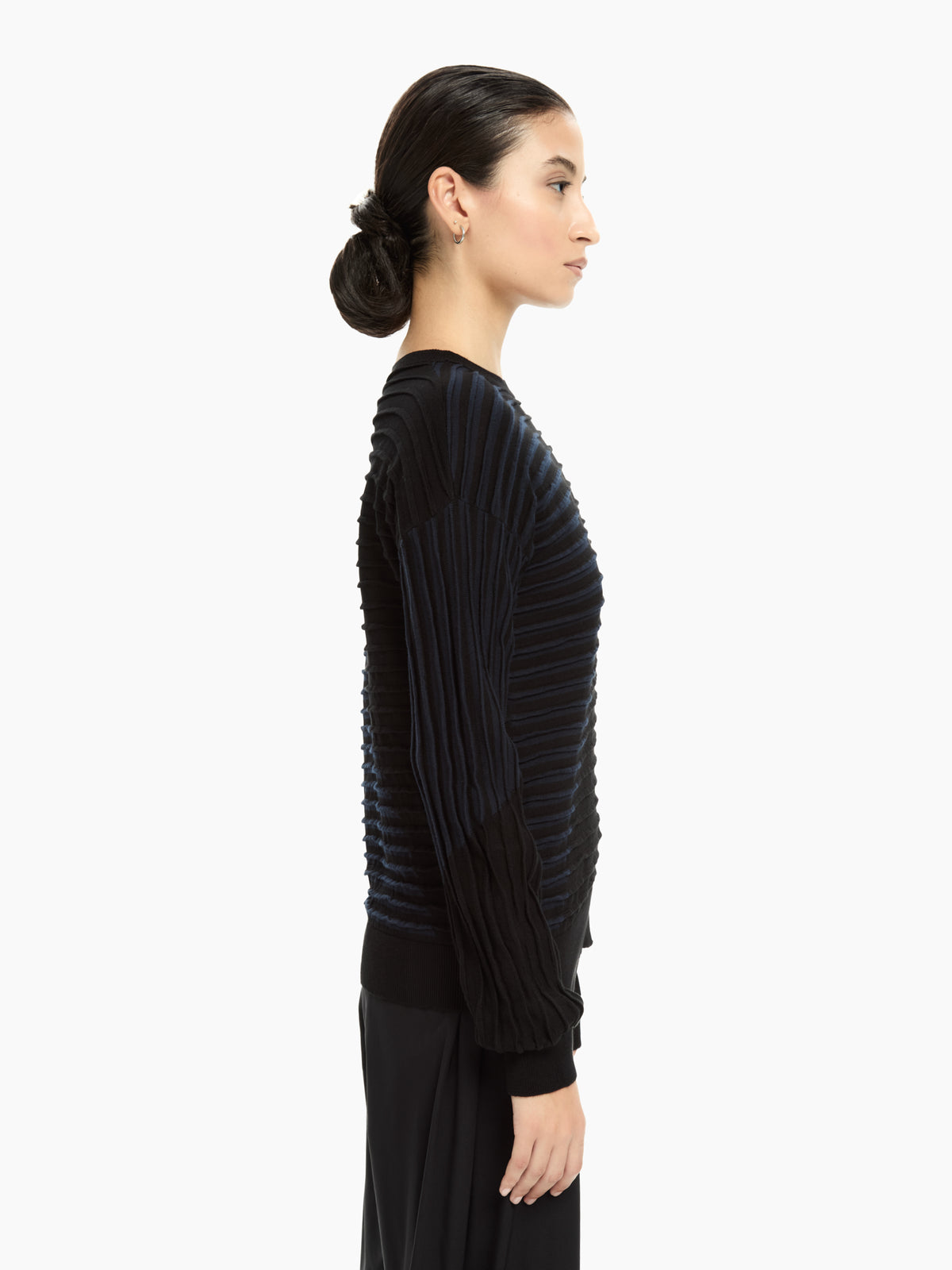 IXOS Maglia con motivo asimmetrico NERO