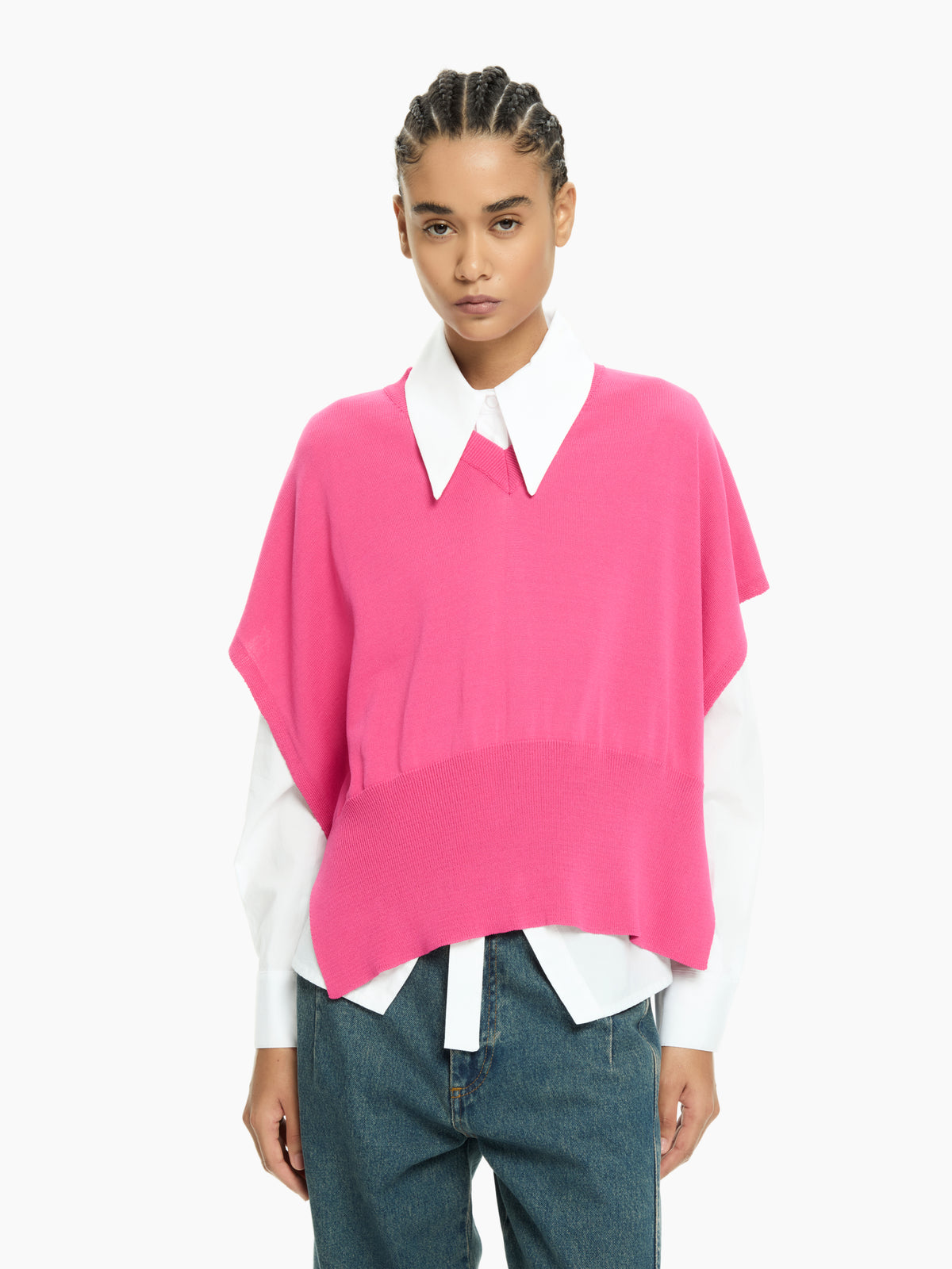 IXOS Maglia con scollo a V ROSSO