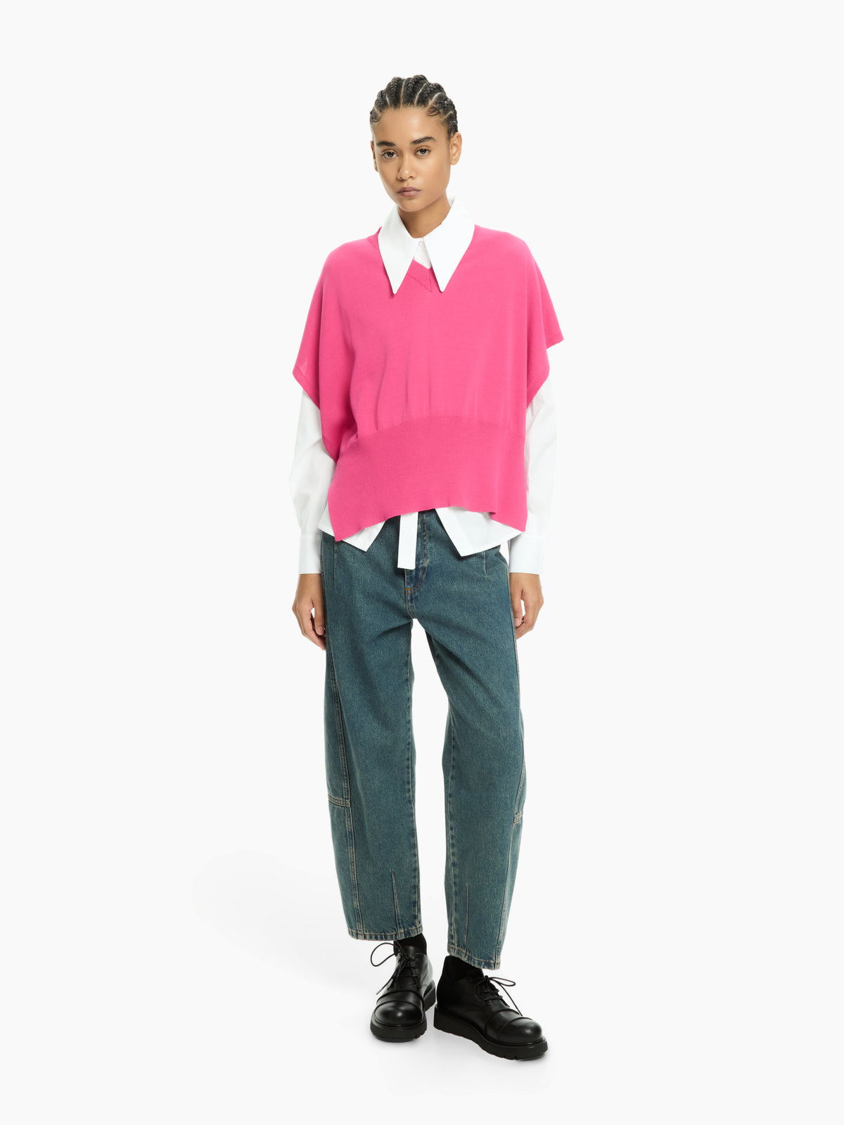 IXOS Maglia con scollo a V ROSSO