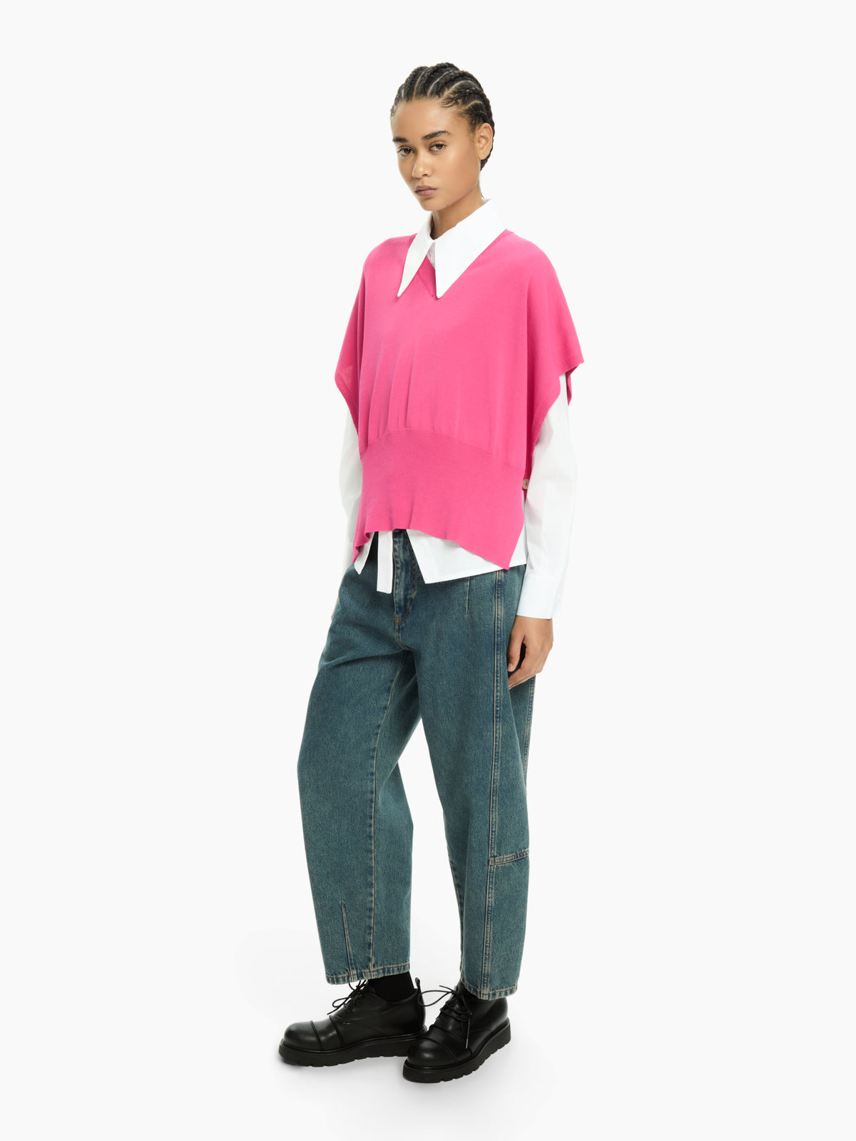 IXOS Maglia con scollo a V ROSSO