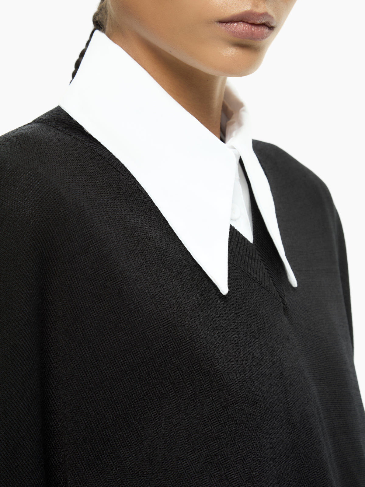 IXOS Maglia con scollo a V NERO