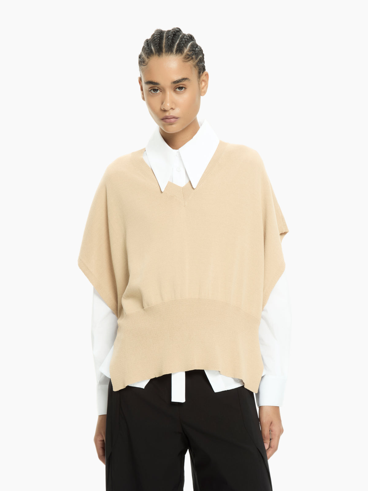 IXOS Maglia con scollo a V TORTORA