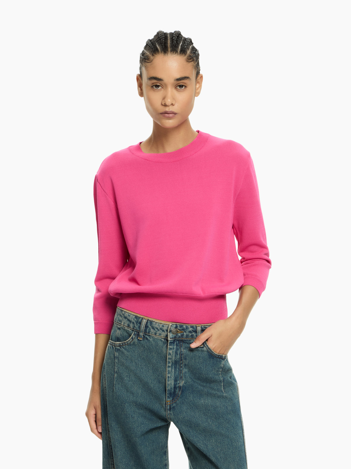 IXOS Maglia con maniche tre quarti ROSSO