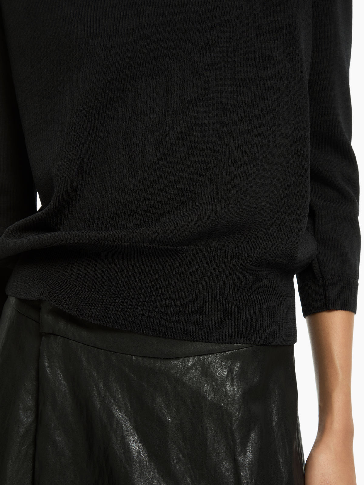 IXOS Maglia con maniche tre quarti NERO