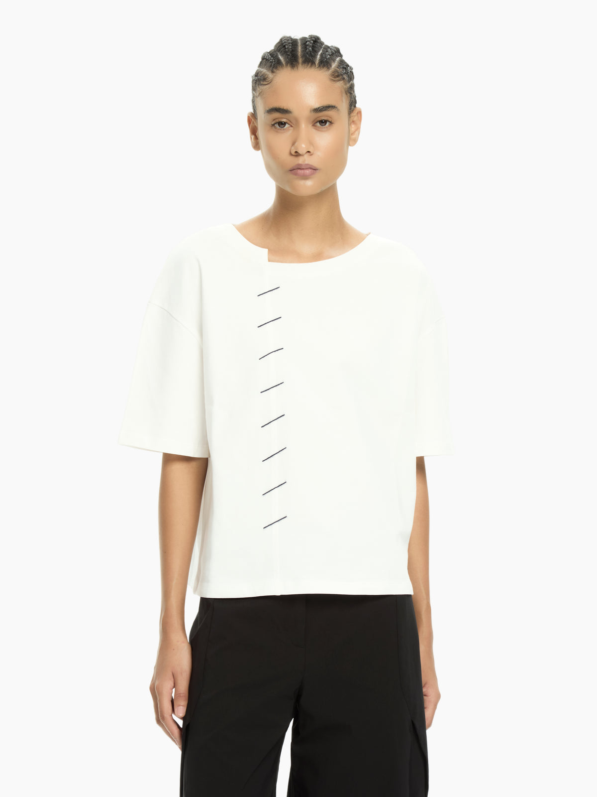 IXOS Maglia con dettagli a contrasto BIANCO