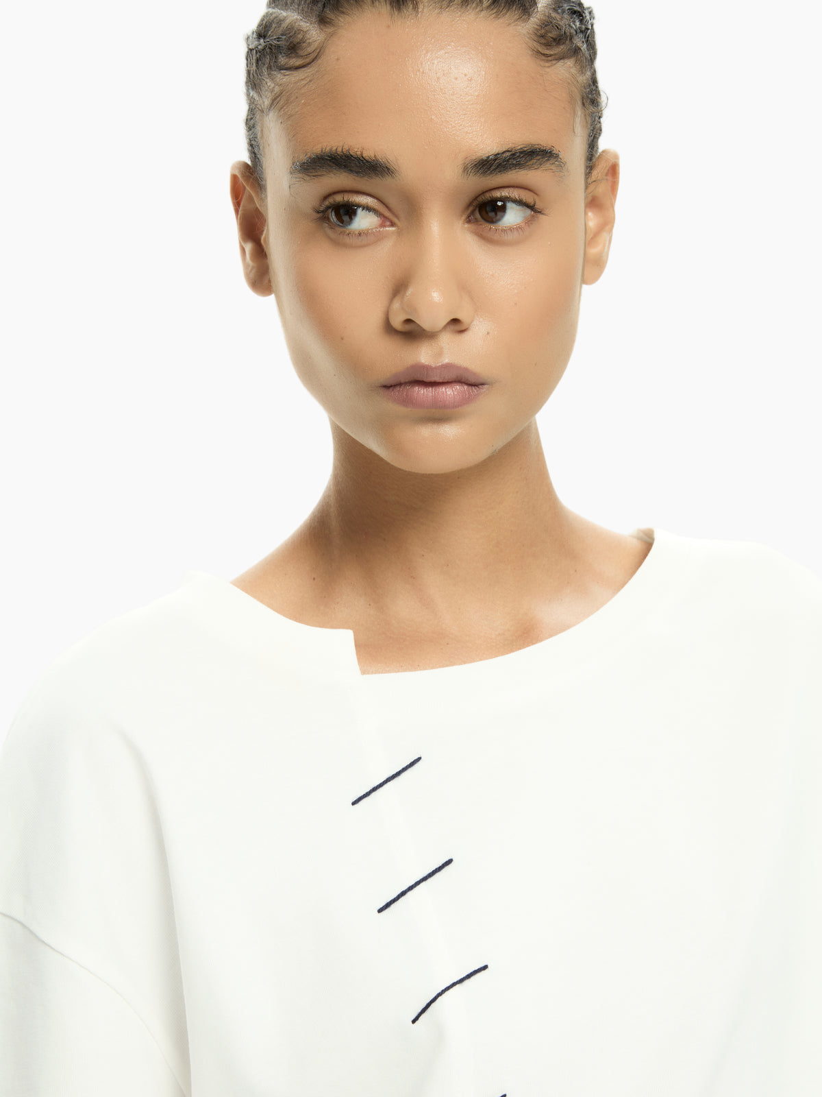IXOS Maglia con dettagli a contrasto BIANCO