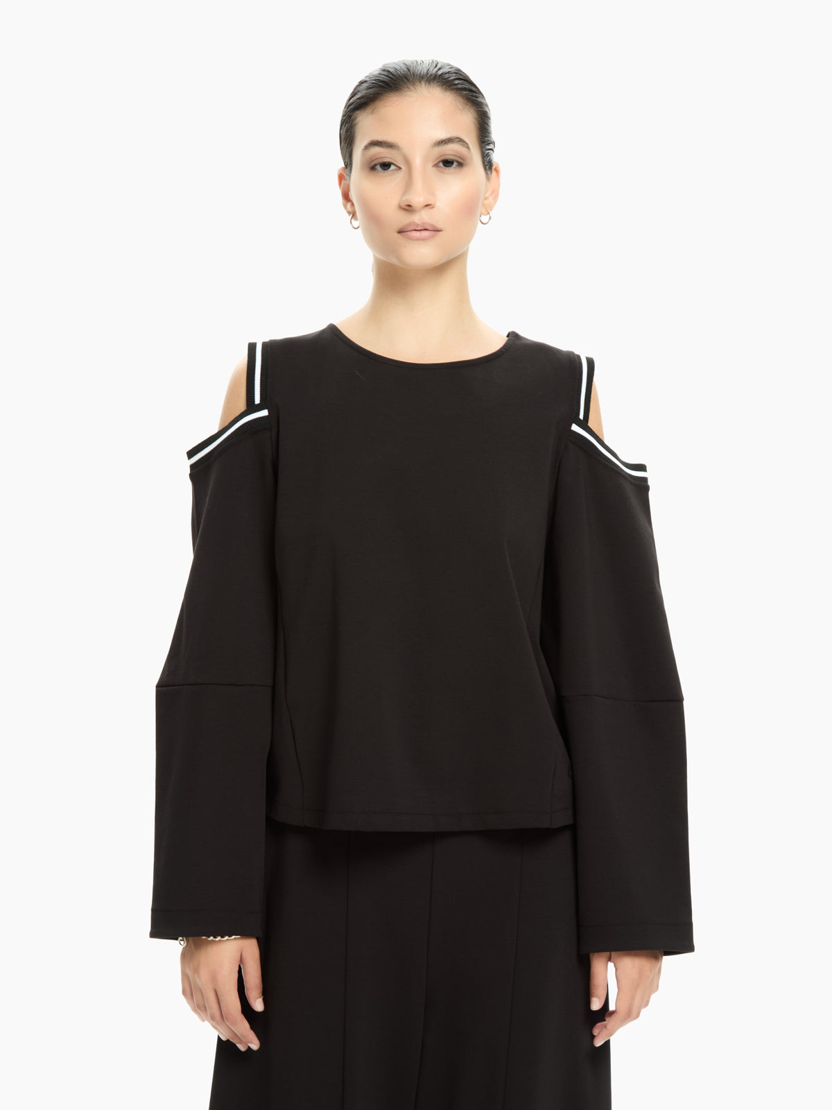 IXOS Top con spalle scoperte NERO