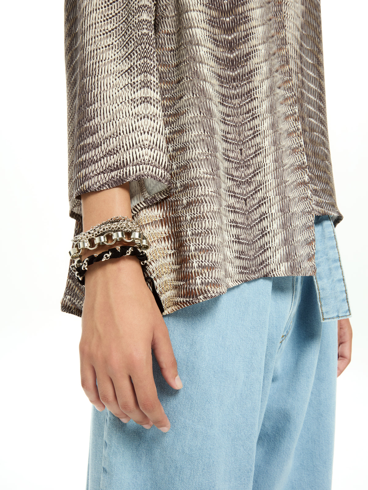 IXOS Top con stampa cut-out MULTICOLOR