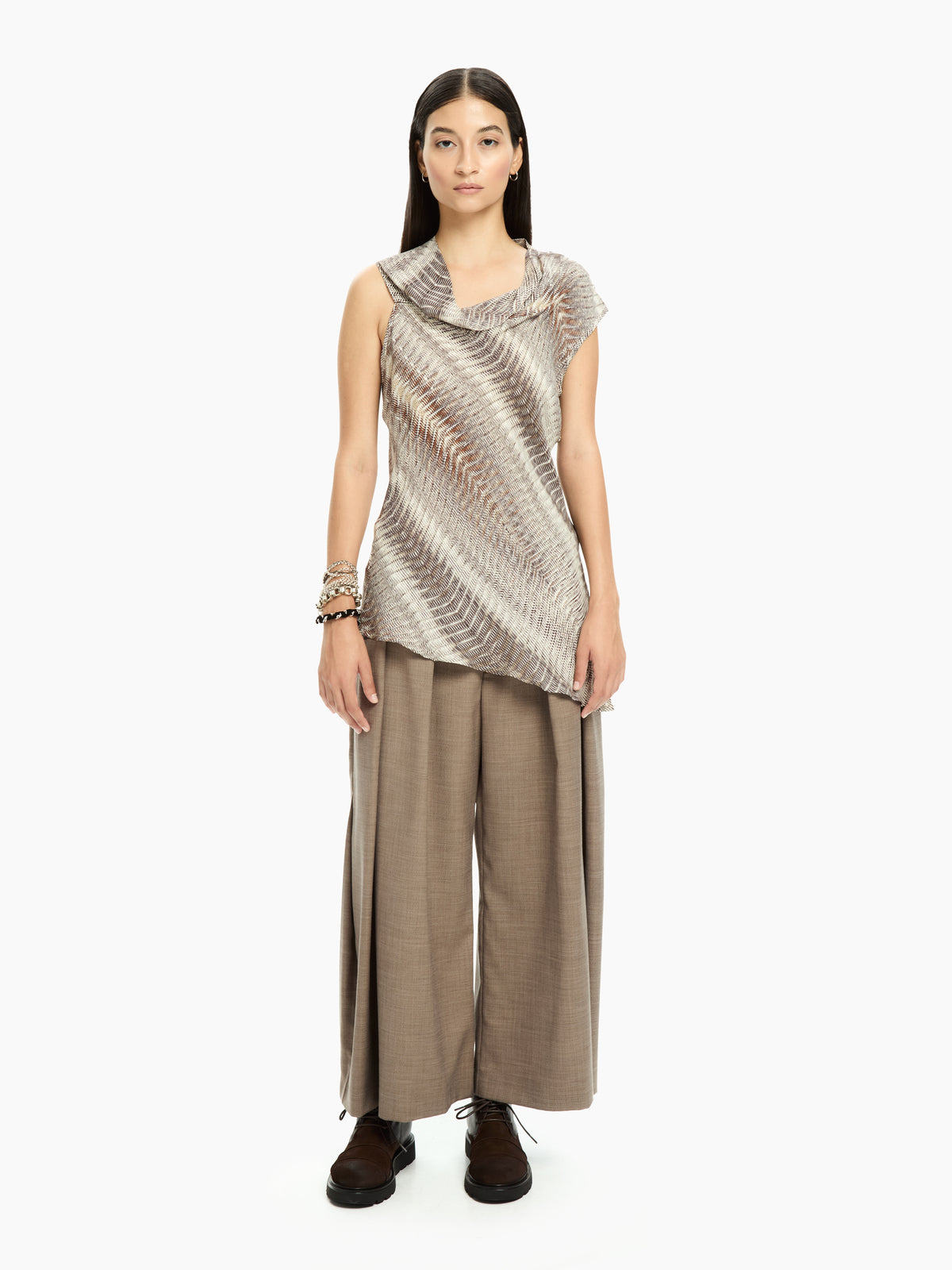 IXOS Top stampato con collo morbido MULTICOLOR