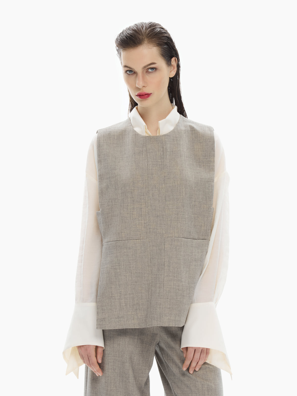 IXOS Gilet dalla linea essenziale