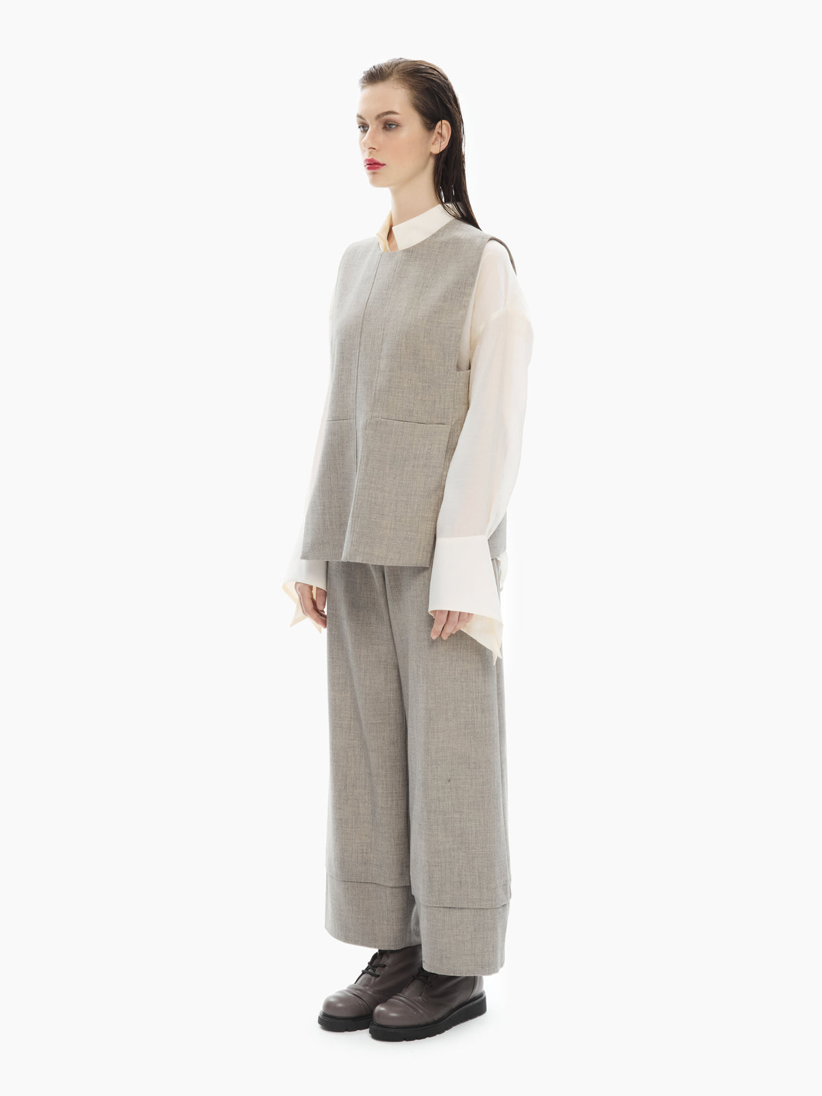 IXOS Gilet dalla linea essenziale