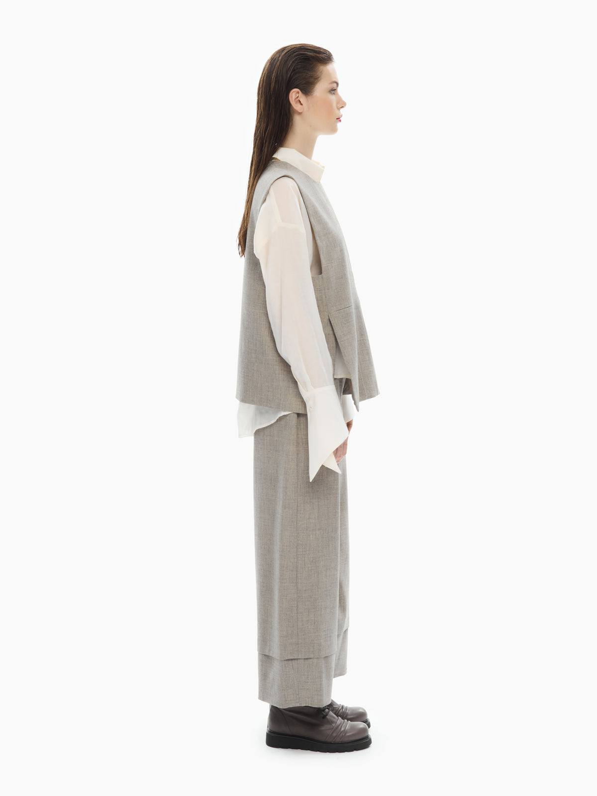 IXOS Gilet dalla linea essenziale
