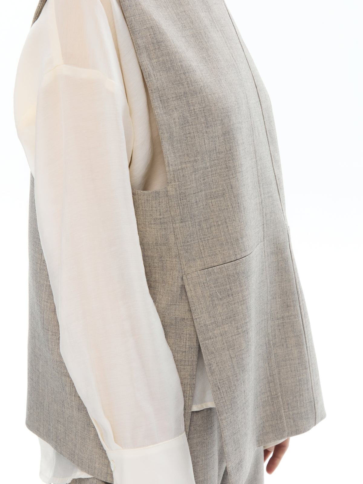 IXOS Gilet dalla linea essenziale