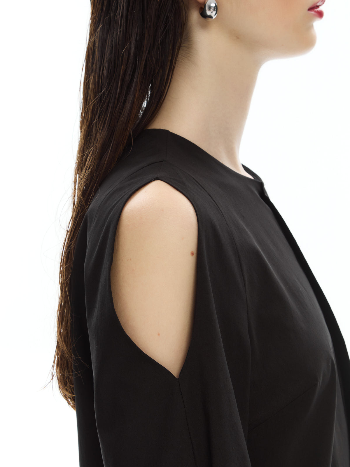 IXOS Abito midi con spalle scoperte NERO