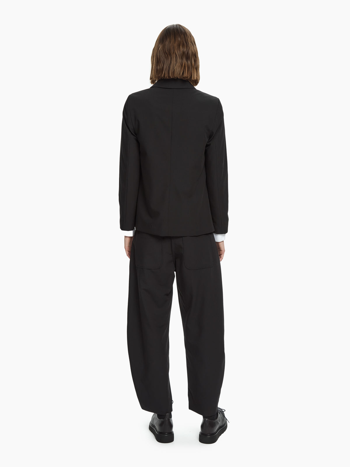 IXOS Blazer dal taglio asimmetrico NERO