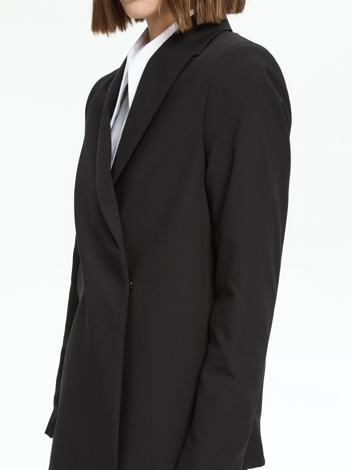 IXOS Blazer dal taglio asimmetrico NERO
