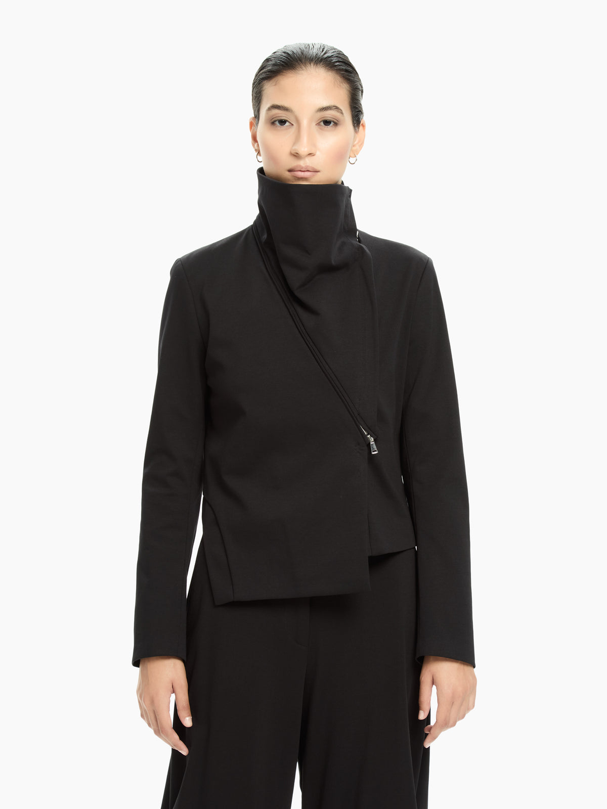 IXOS Giacca con collo alto NERO