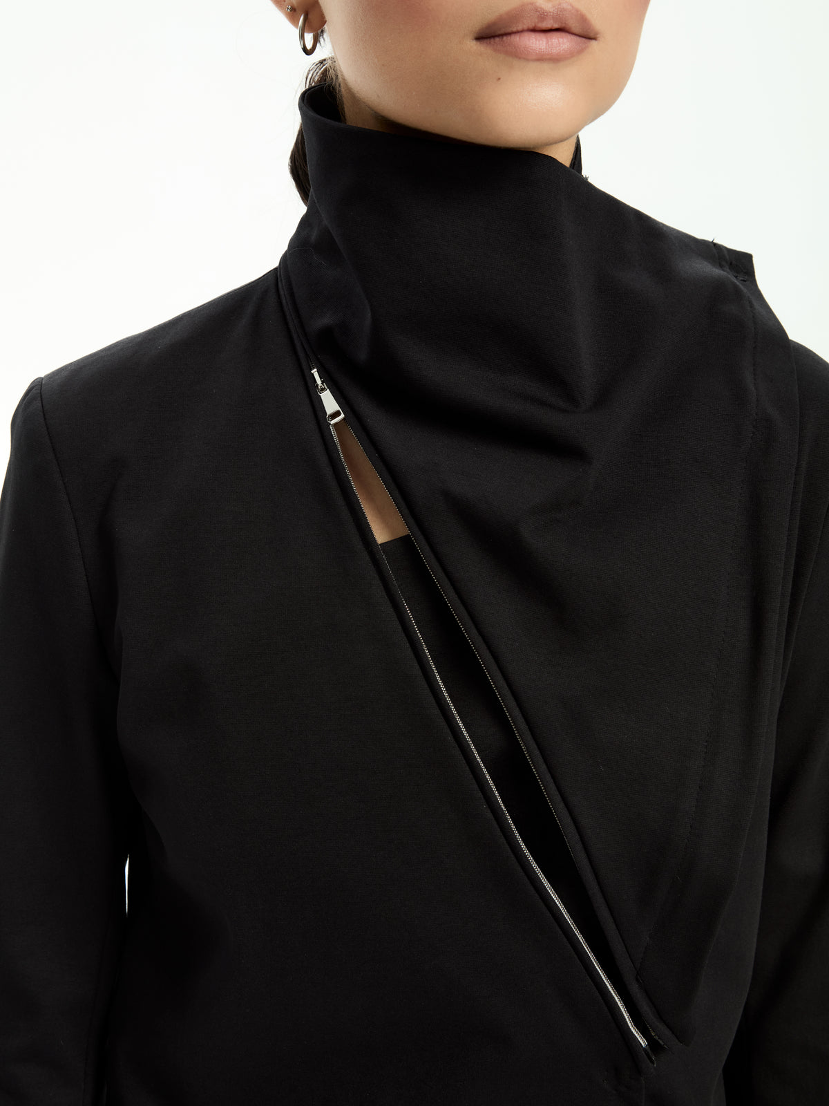 IXOS Giacca con collo alto NERO