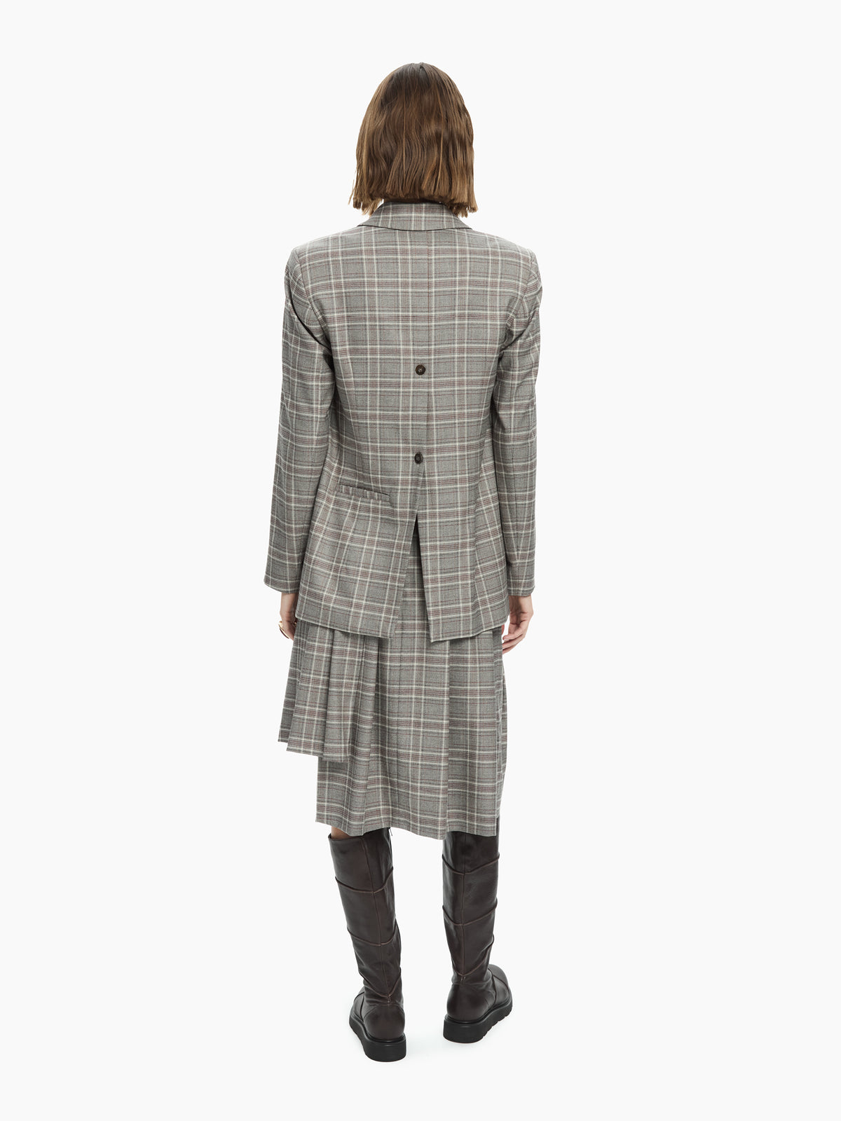 IXOS Giacca monopetto con motivo  BEIGE