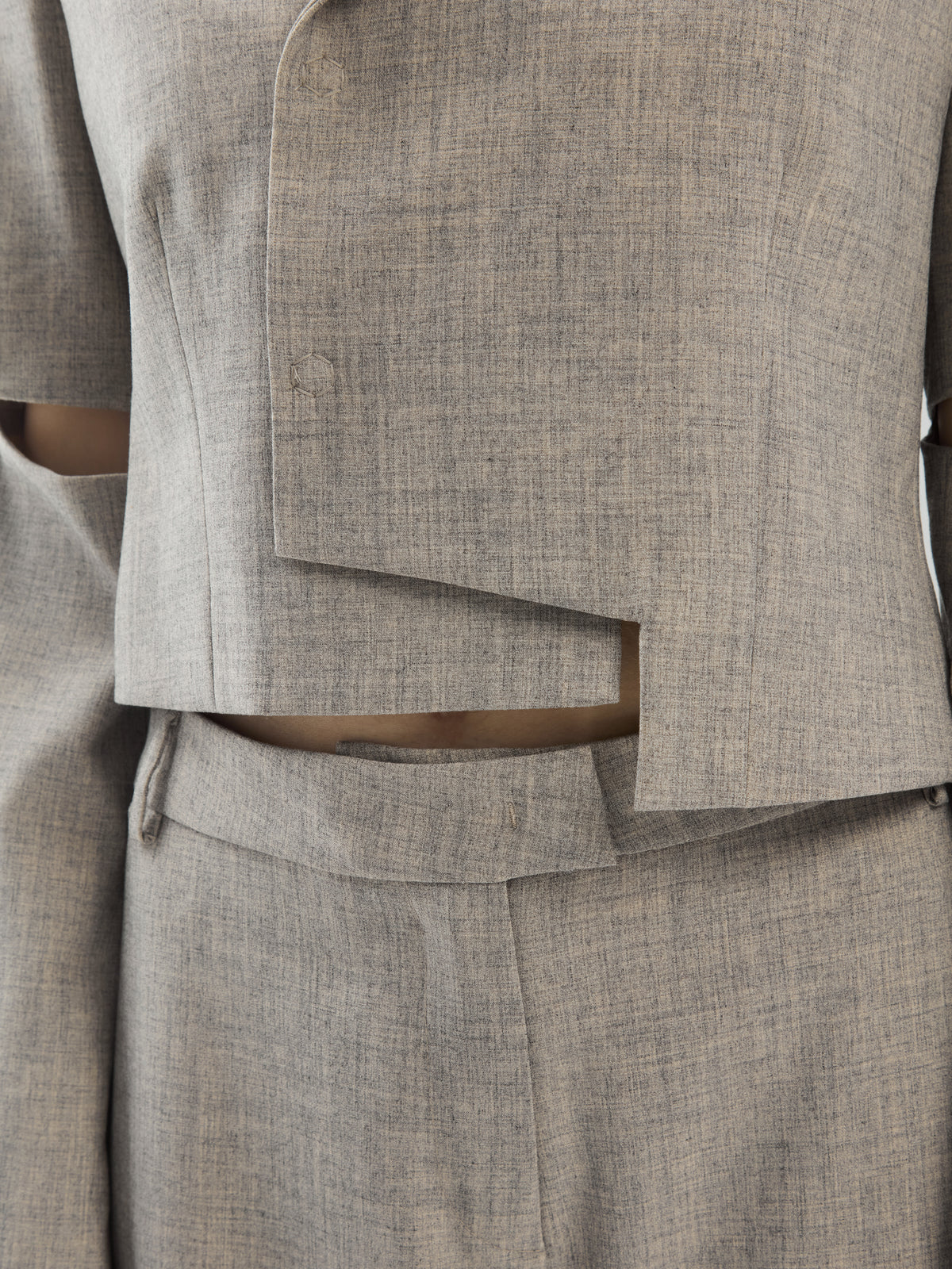 IXOS Giacca cropped con maniche cut-out