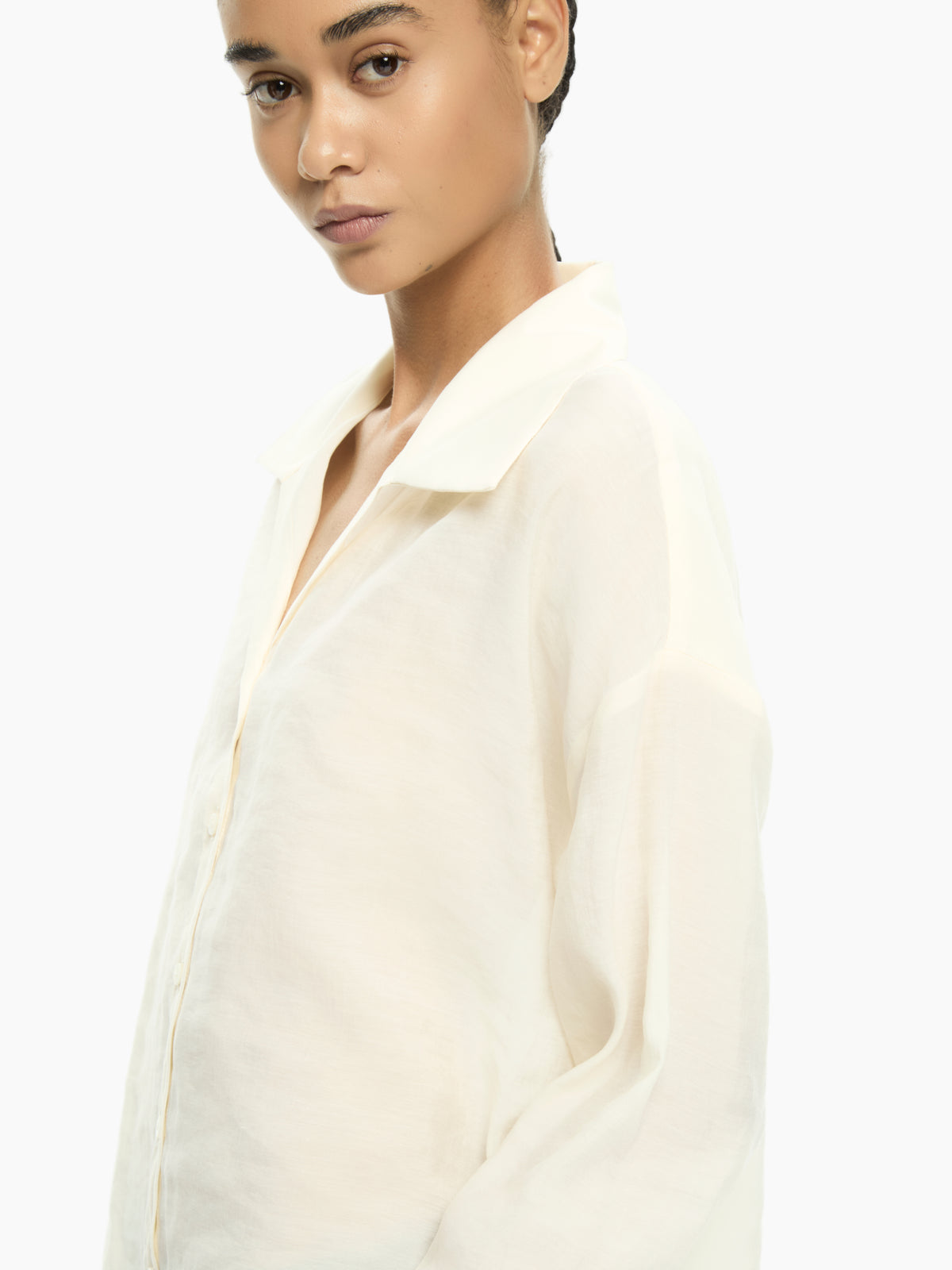 IXOS Camicia con polsini svasati BEIGE