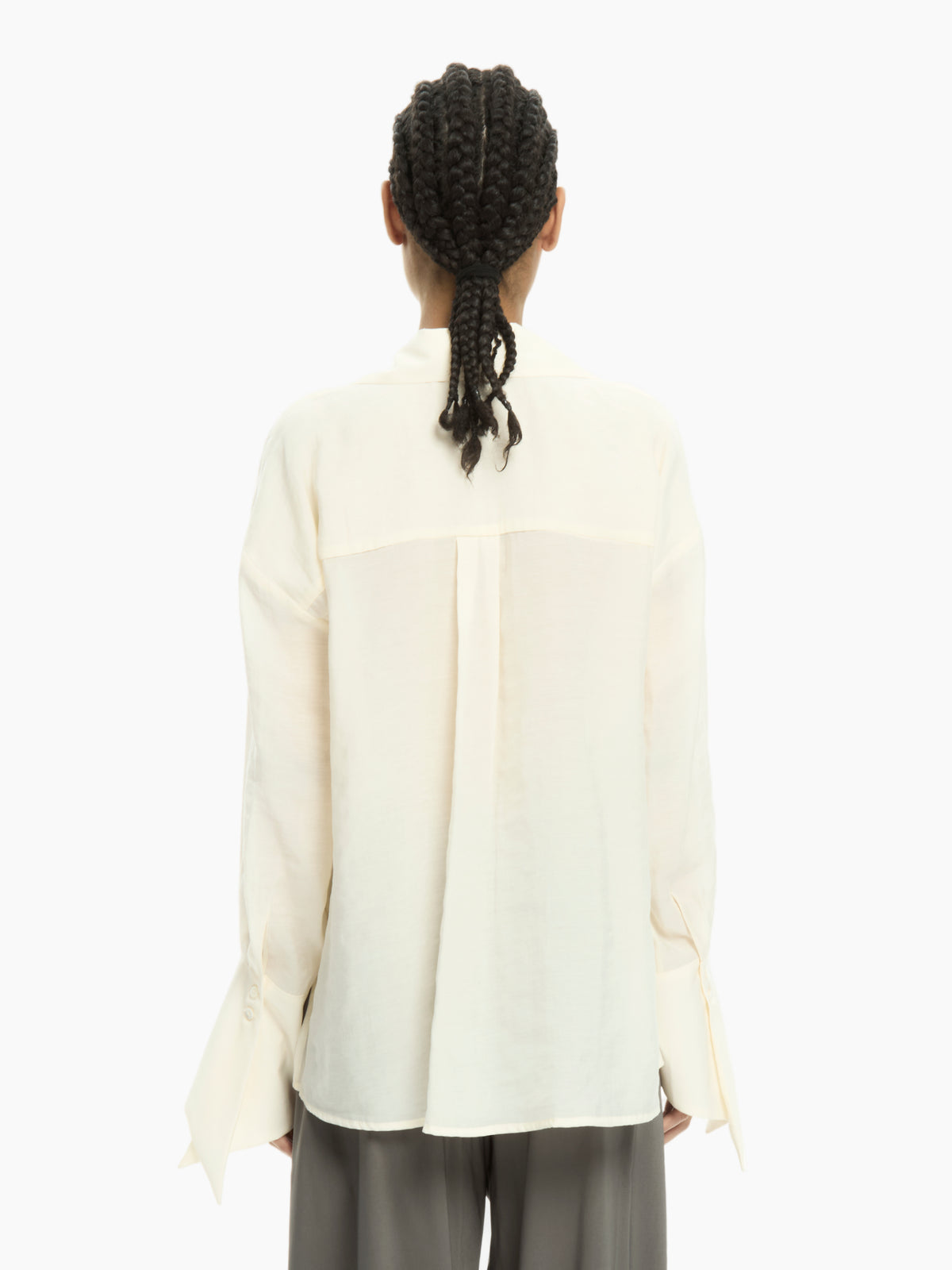 IXOS Camicia con polsini svasati BEIGE