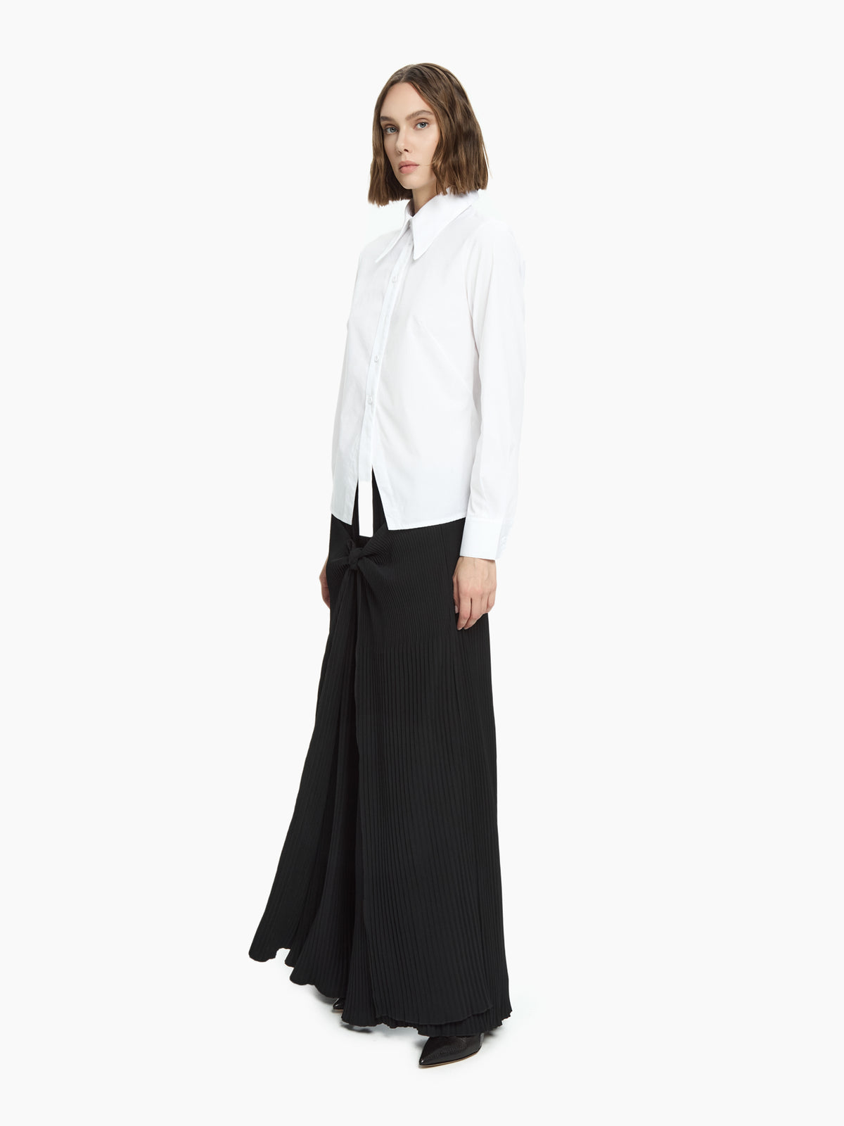 IXOS Camicia asimmetrica BIANCO