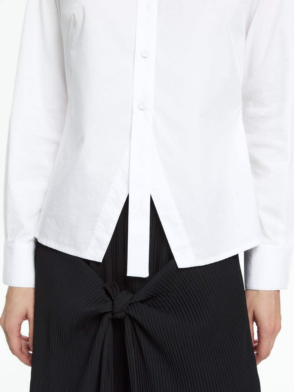 IXOS Camicia asimmetrica BIANCO