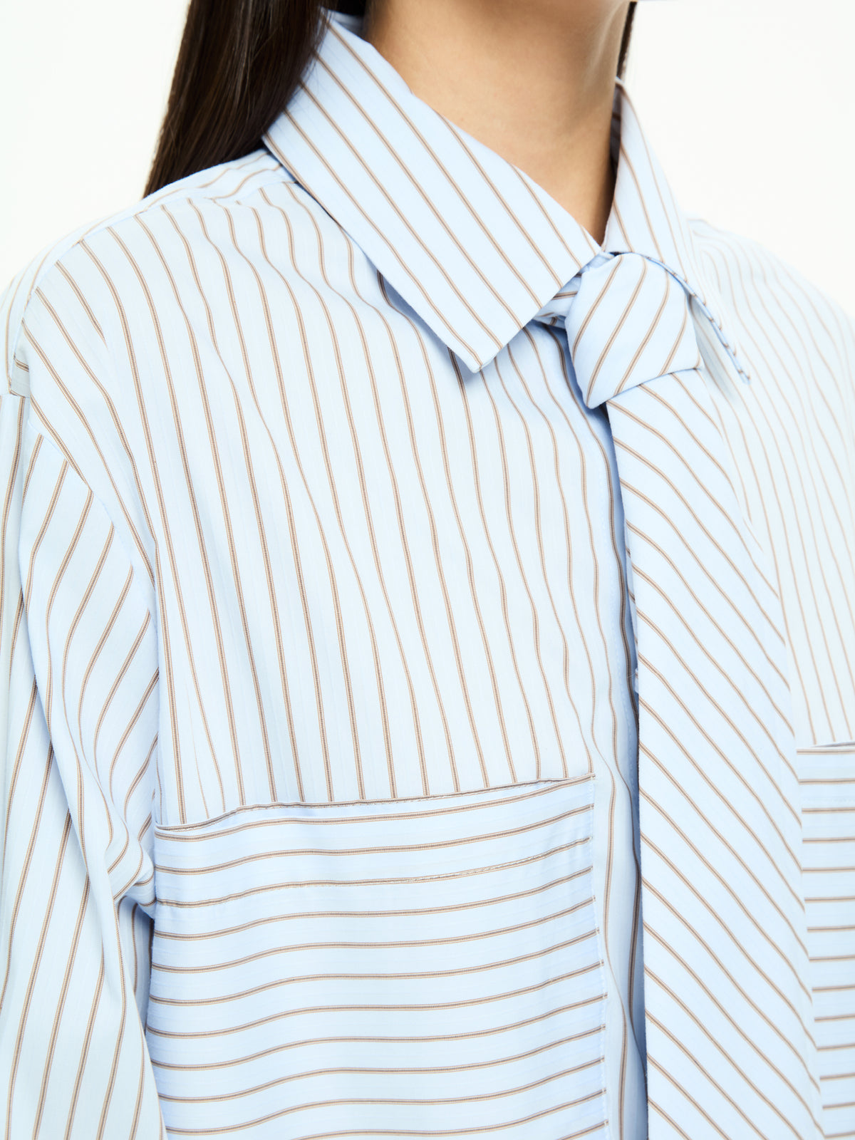 IXOS Camicia con cravatta CELESTE