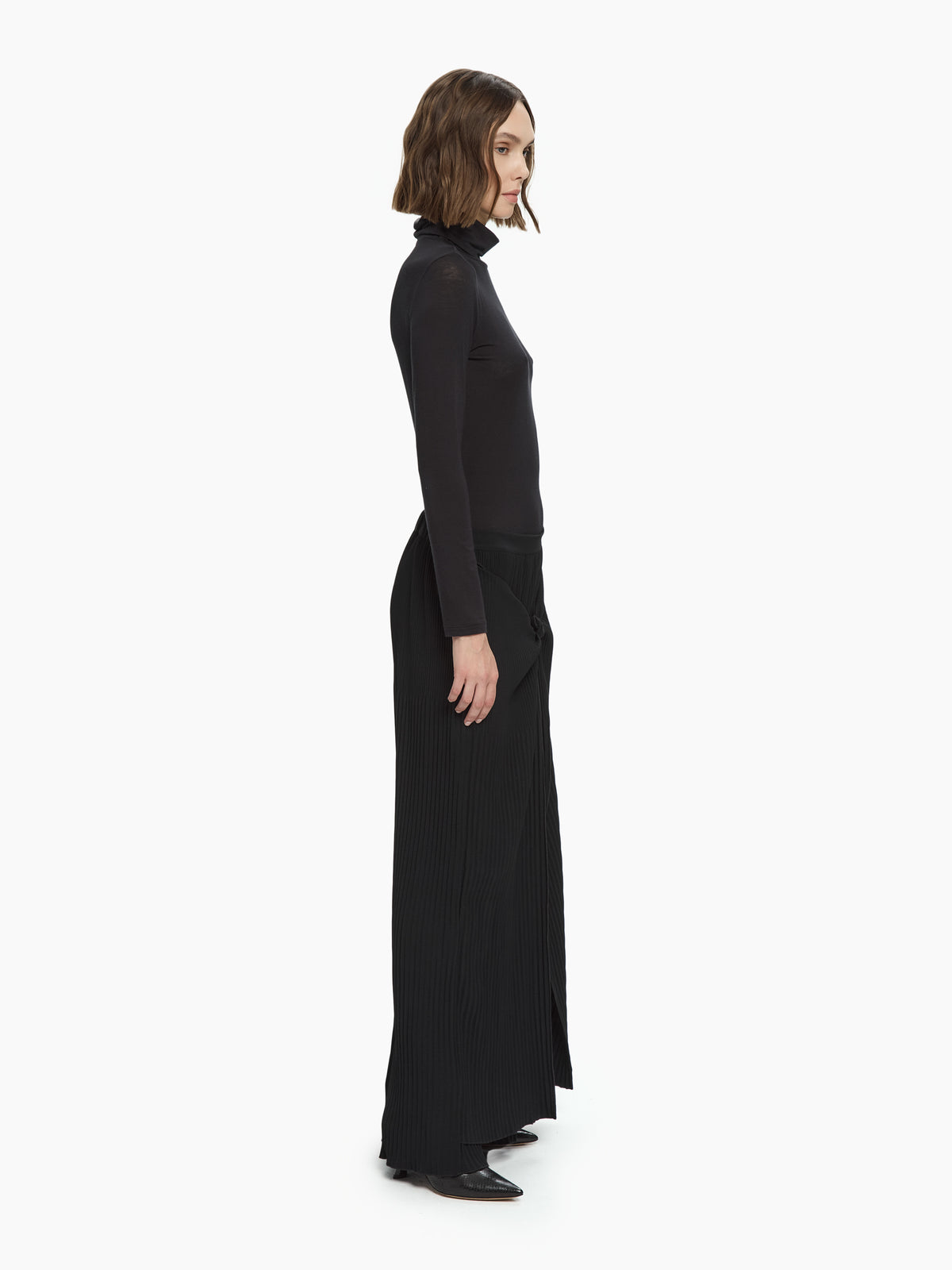 IXOS Pantaloni plissé NERO