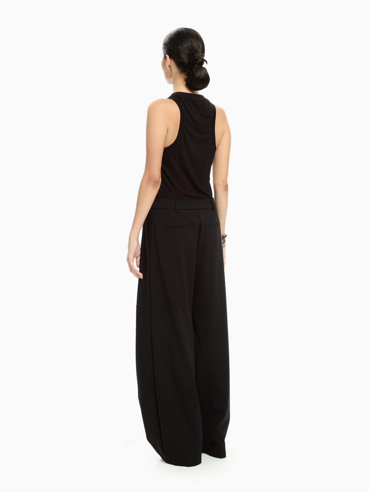 IXOS Pantaloni palazzo  NERO