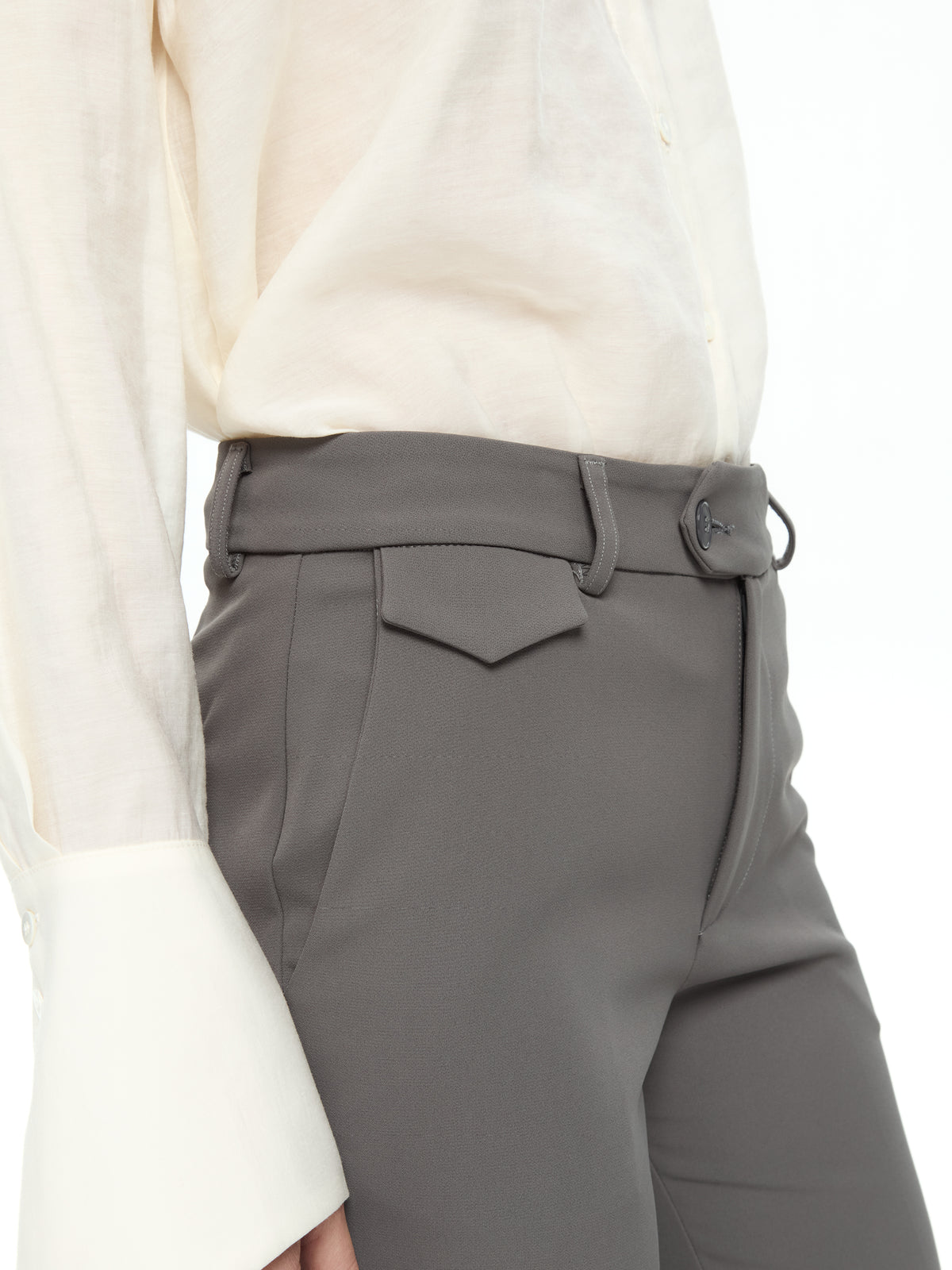 IXOS Pantaloni a gamba dritta GRIGIO
