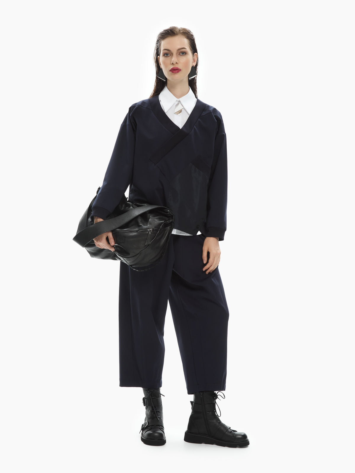 IXOS Pantaloni morbidi con coulisse BLU