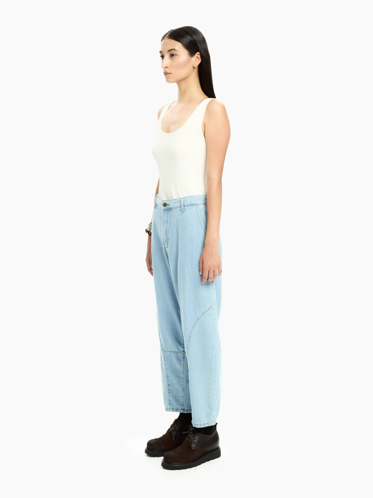 IXOS Jeans carrot in denim washed CELESTE