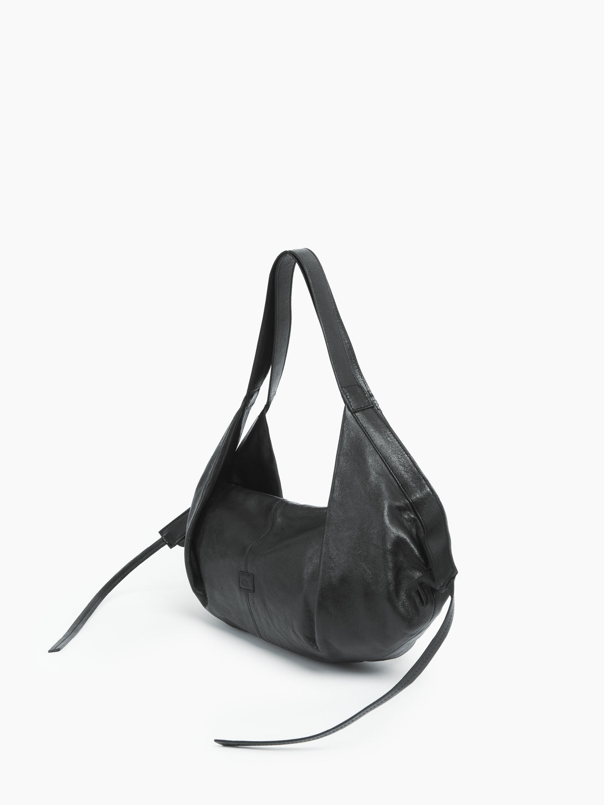 IXOS Borsa hobo in pelle NERO