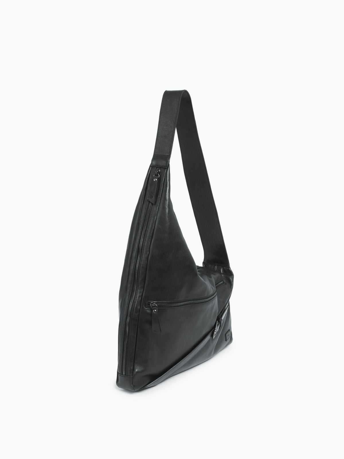 IXOS Borsa hobo asimmetrica NERO