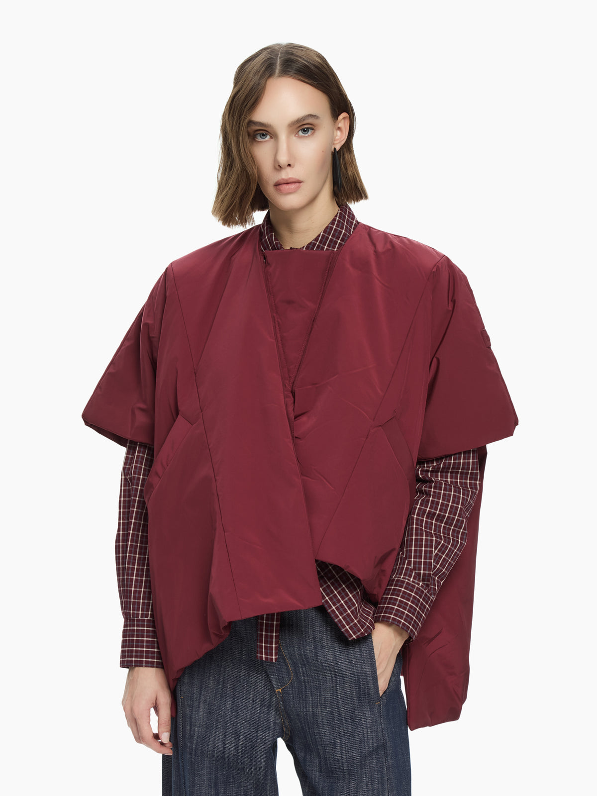 IXOS Giacca imbottita oversize BORDEAUX